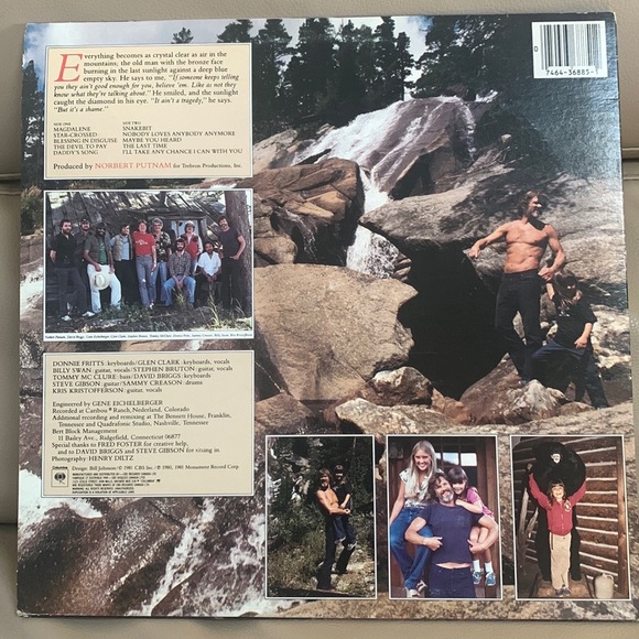 Kris Kristofferson To The Bone 1981 Vinyl Record - Picture 2 of 2